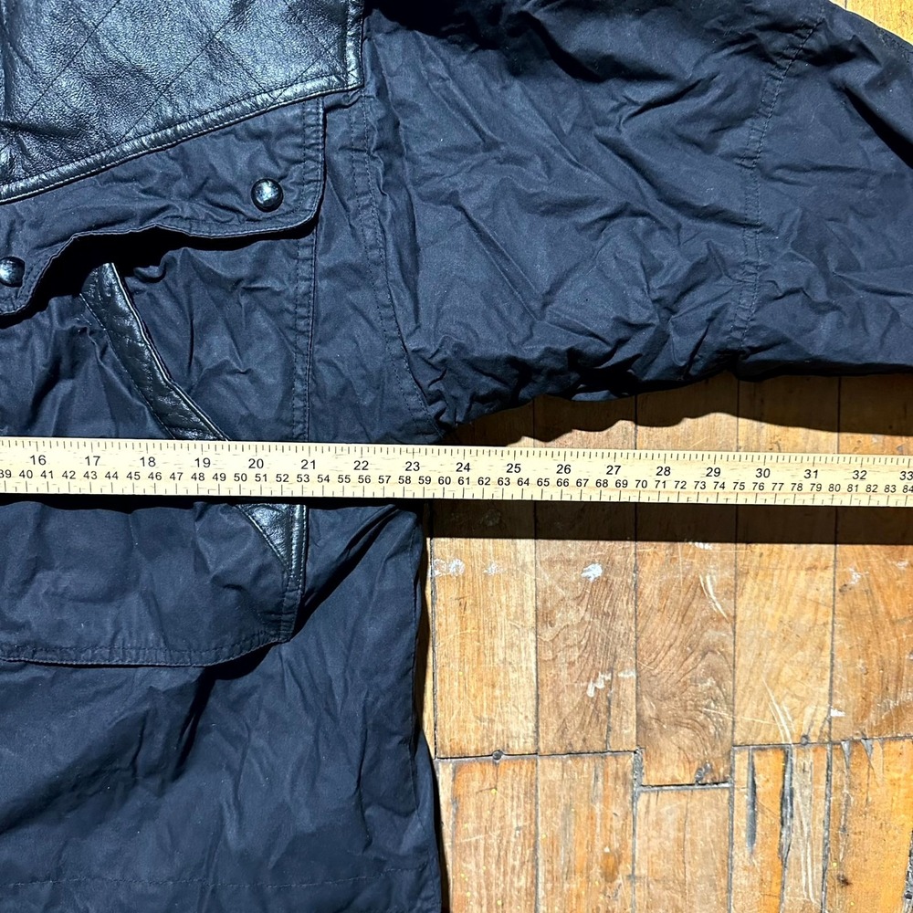 Braefair‎ Jacket Men's Small Black Long Sleeve Front Pockets Snap Inside Zipper - Picture 6 of 7